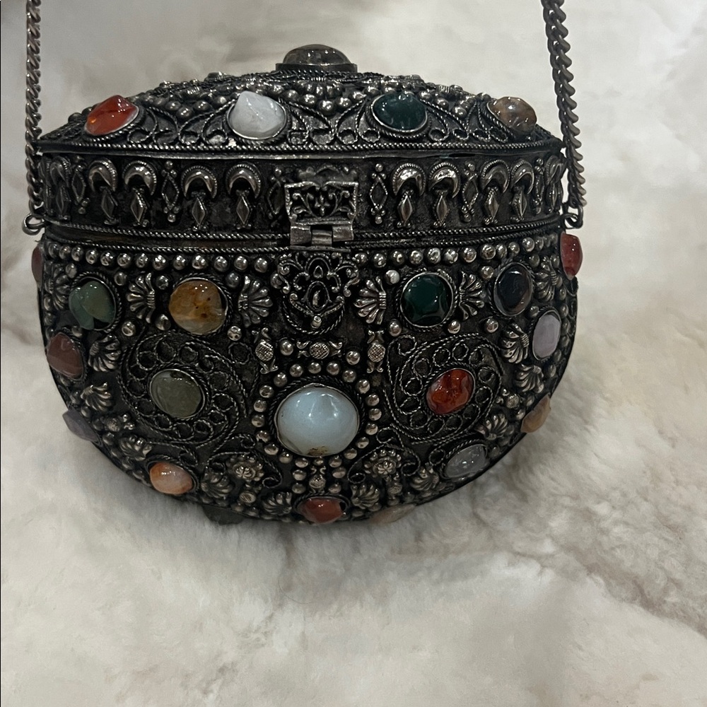 Sajai Multistone Evening Crossbody Bag